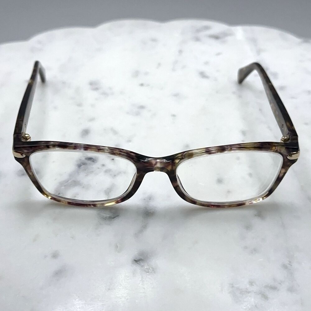 Coach HC 6065 5287 ( Confetti Light Brown ) Full Rim Eyeglasses Frames 51-17-135
